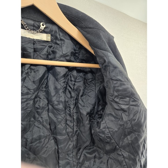 J. Crew Wool Blend Pea Coat Thinsulate Lined Womens XS  Double Breasted - Picture 9 of 11